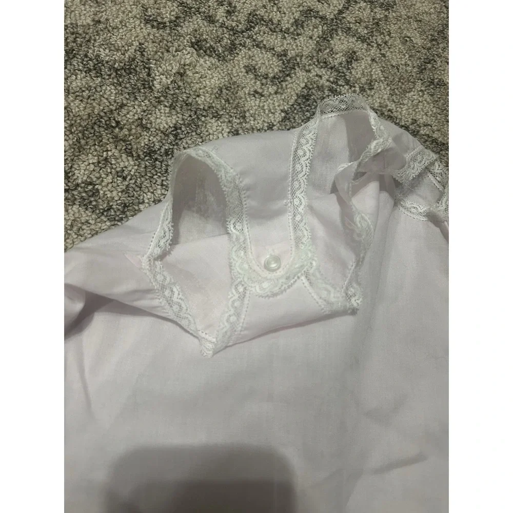 Vintage Pink Heirloom Dress Size Nb/3 Month Pink Lace